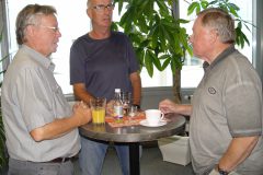 12.09.2019, ChemnitzSolaristurm Tagung auf StandortebeneGespräche in der Pause. 12.09.2019, ChemnitzSolaristurm Tagung auf StandortebeneGespräche in der Pause.
