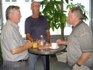 12.09.2019, ChemnitzSolaristurm Tagung auf StandortebeneGespräche in der Pause.